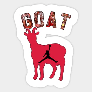 Michael Jordan Goat 23 Sticker